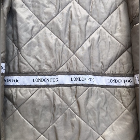 London Fog Mens Full Zip and Button Down Coat Jacket Size Medium - Picture 4 of 8